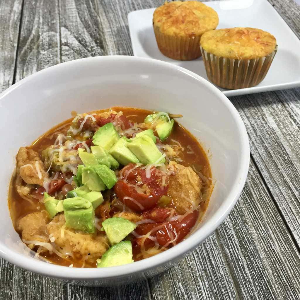 Slow Cooker Chicken Chile