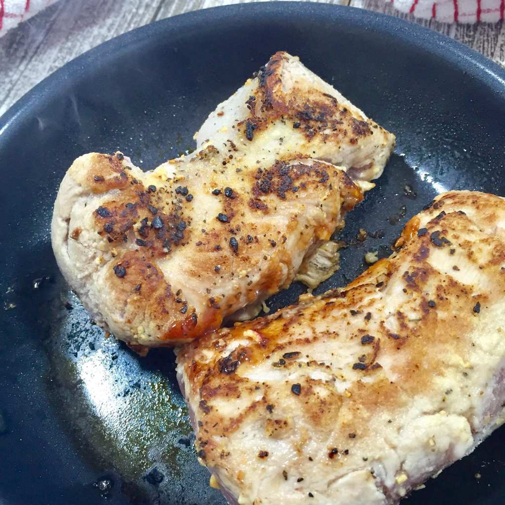 Seared Pork Tenderloin in a Pan