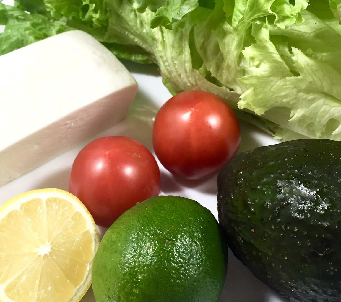 Chicken Tacos with Avocado Salad