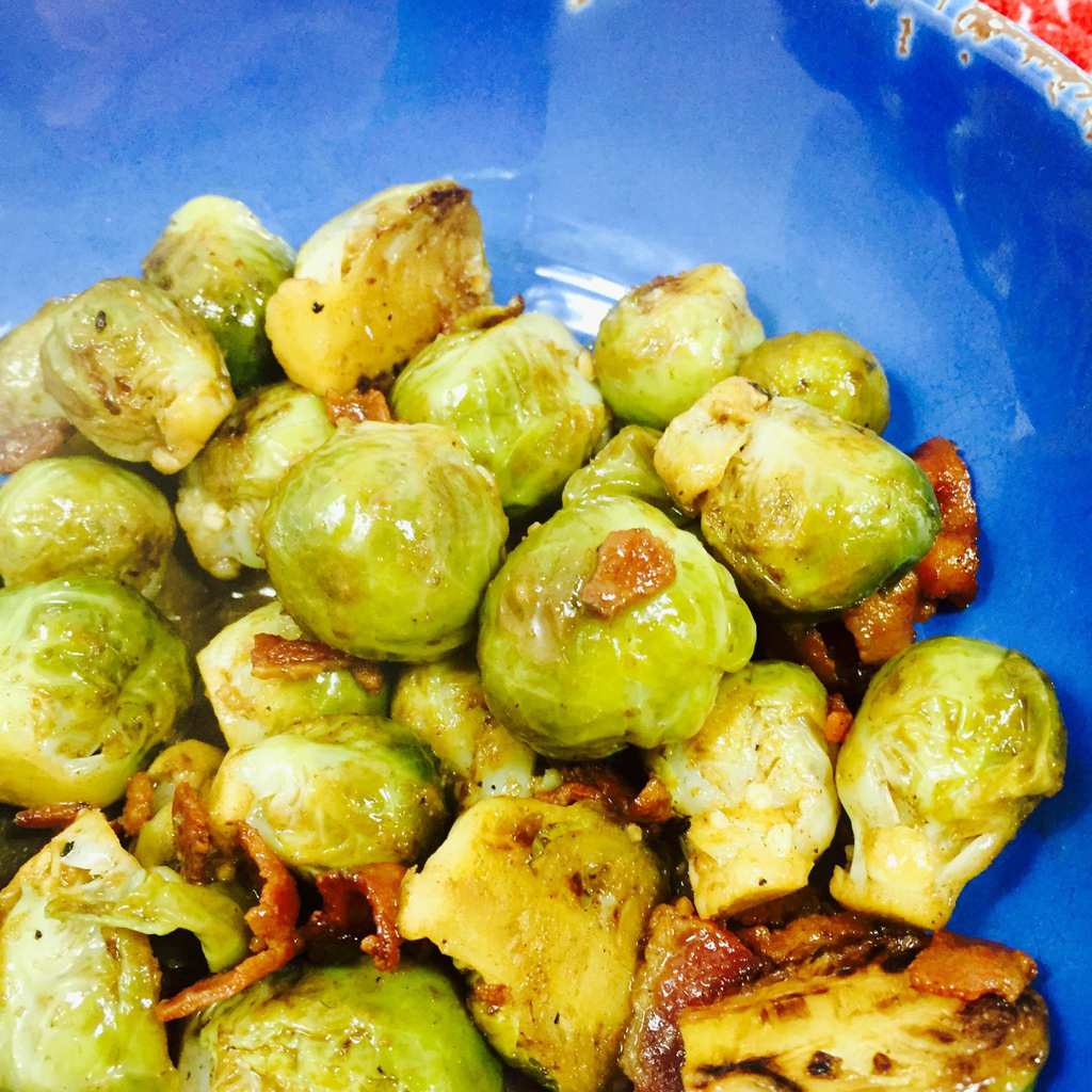 Braised Brussels Sprouts