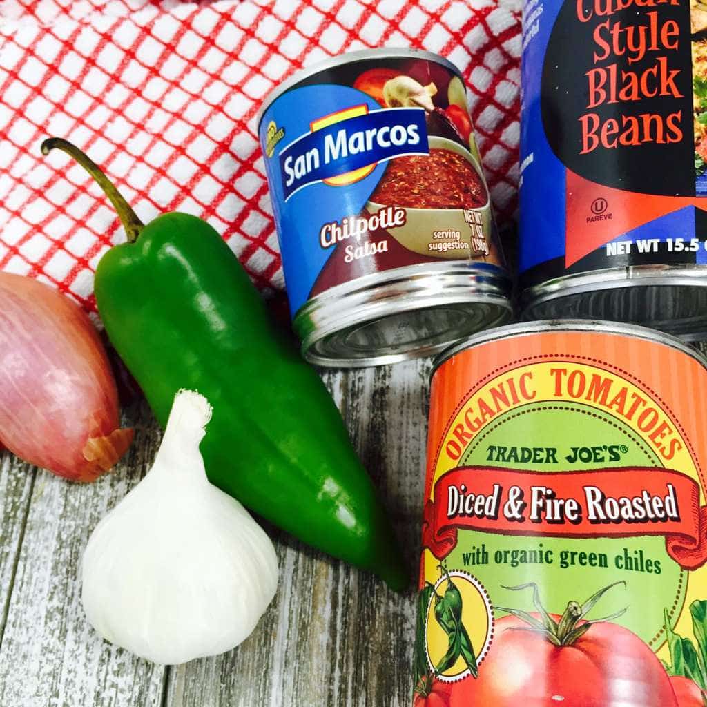 Tex-Mex Chile Ingredients